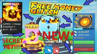 *NEW* TECH WORLD UPDATE IN CLICKER SIMULATOR!!! (INSANE SECRET PET) *INFINITE MONEY*