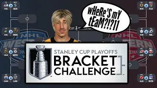 NHL BRACKET CHALLENGE 2023 | A SHOCKING STANLEY CUP FINAL!