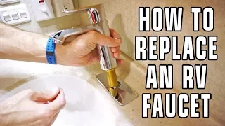 How to Replace an RV Bathroom Faucet