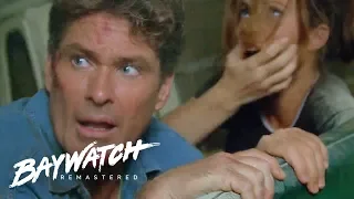 EARTHQUAKE AFTERSHOCK Leaves Mitch And Caroline In Danger Will They Get Out? Baywatch Remastered