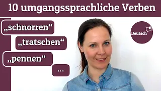 10 Verben aus der Umgangssprache (Deutsch C1-C2 | Wortschatz erweitern)