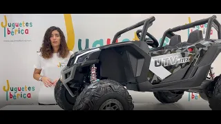 Vídeo presentación del Buggy eléctrico todoterreno UTV-MX 24V