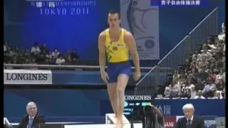 Diego Hypolito 2011 Worlds EF FX (CCTV)