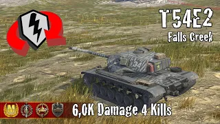 T54E2  |  6,0K Damage 4 Kills  |  WoT Blitz Replays