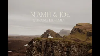 Quiraing | Epic Isle of Skye Elopement | Niamh & Joe