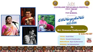 Concert 9 | TTVV Trust & TVP School | 10th Margazhi Music Mela | VOCAL:  Kruthi Bhat