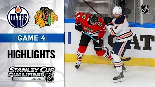 NHL Highlights | Oilers @ Blackhawks GM4 - Aug. 7, 2020