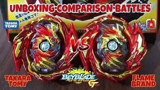 MASTER DIABOLOS (Takara Tomy) Unboxing Comparison Battles | Beyblade Burst GT ベイブレードバーストGT