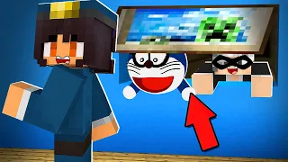 POLİS KIZ'ın Evine HIRSIZ Olup Girmenin 3 YOLU - Minecraft