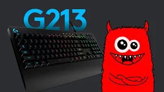 Игровая Клавиатура Logitech G213 Prodigy! Обзор, тест, подсветка:)