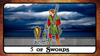 5 of Swords Tarot Card Meaning ☆ Reversed, Secrets, History ☆