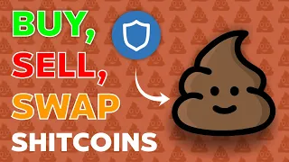 How to trade shitcoins on poocoin app