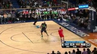 Blake Griffin only needs one hand ALL STAR GAME 2014