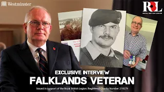 "A bomb landed in our section, that was a slight setback" - An interview with a Falklands Veteran