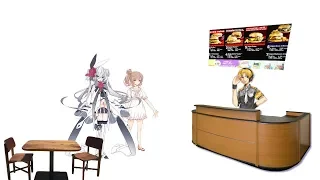 [talkloid] sasara and eleanor go to mcdonalds (shitpost)