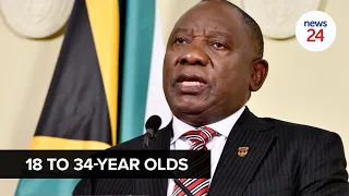 WATCH | South Africans between 18 and 34 can be vaccinated from 1 September, says Ramaphosa