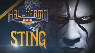 Sting joins the WWE Hall of Fame Class of 2016: Raw, January 11, 2016