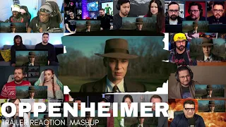 Oppenheimer Official Trailer Reaction Mashup | #oppenheimer