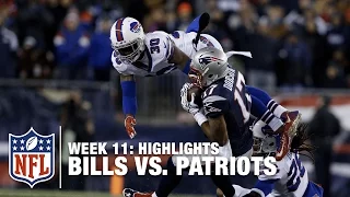 Bills vs. Patriots | Week 11 Highlights | Monday Night Football