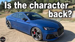 Does the $16K Competition Package Fix the Audi RS5 - The Smoking Tire