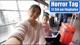 Wir fliegen nach London ✈️ Reisen mit Kind | 12 Stunden Horror Reise! Mama VLOG | Mamiseelen