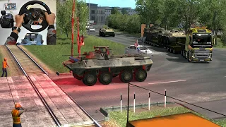 INDIAN ARMY Oversized Cargo With Z+ Security | ETS2 | Euro truck simulator 2
