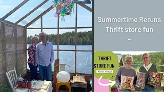 Summertime reruns - Thrift Store Fun and finds - ARNE & CARLOS