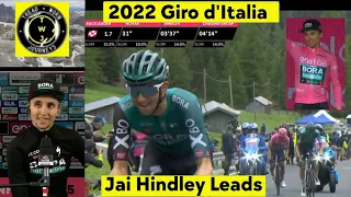 Jai Hindley Leads | 2022 Giro d'Italia | Stage 20