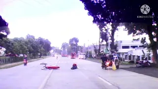 Malaybalay City Accident caught on dash camera | Navara dashcam | pedestrian accident