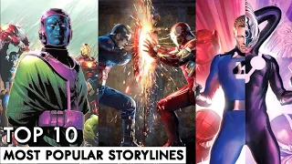 Top 10 Most Popular Storylines in Marvel Cinematic Universe | In Hindi | BNN Review