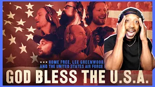 Home Free God Bless the USA ( Reaction ) ft. Lee Greenwood & The US Air Force Band