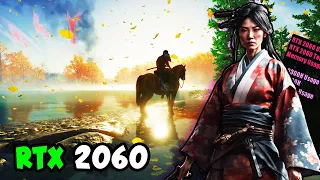 RTX 2060 Mobile - Ghost of Tsushima FPS TEST (2024)