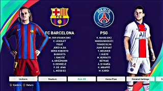 PES 2021 - BARCELONA VS PSG