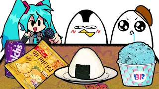 MUKBANG vs Friday Night Funkin 5 (feat. Miku) | GH'S ANIMATION