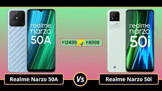 Realme Narzo 50A vs Realme Narzo 50i