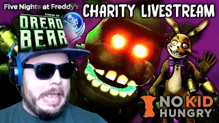 No Kid Hungry Charity Stream! | Five Nights at Freddy's: Help Wanted (Curse of Dreadbear) - Day 2