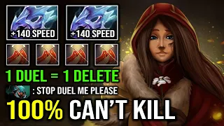 100% CAN'T KILL Double Moon Shard Max Attack Speed 1 Duel 1 Win Legion Commander Dota 2