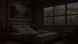 Calming Rain Sounds for Stress Reduction - Sleep Deeply and Relax in Your Comfortable Bedroom