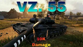 WoT Console | VZ. 55 | 10k Damage🔥 | 6 Kills