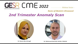 GESR-CME 2022:Basics of Obstetric Ultrasound (2/5 Second trimester scan),Prof. Dr. Rasha Abo Elmagd