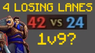 AM I ABLE TO CARRY 4 LOSING LANES?