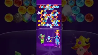 BUBBLE WITCH 3 SAGA LEVEL 2982 ~ NO BOOSTERS, NO CATS, NO HATS