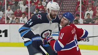 Winnipeg Jets vs Montreal Canadiens - NHL Playoffs Game 3 Full Game Highlights 6/6 - NHL 21