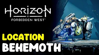 BEHEMOTH LOCATION Horizon 2 Forbidden West