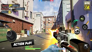ACTION STRIKE Online PvP FPS First Look Gameplay Walkthrough Android Game - Trminato