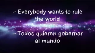 Everybody Wants to Rule the World-Tears for Fears (letra & traducción)