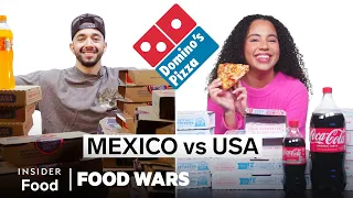 US vs Mexico Domino's | Food Wars | Insider Food