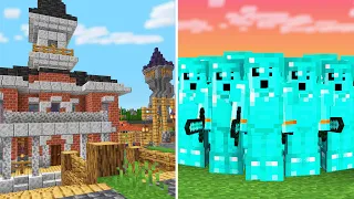 Minecraft but I’m King of a Village