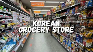 KOREAN GROCERY STORE 🛒 GS The Fresh 🥦🥕🥩