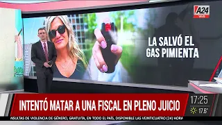 🔴FISCALES EN PELIGRO:  el preso quiso asesinar a Claudia Ríos